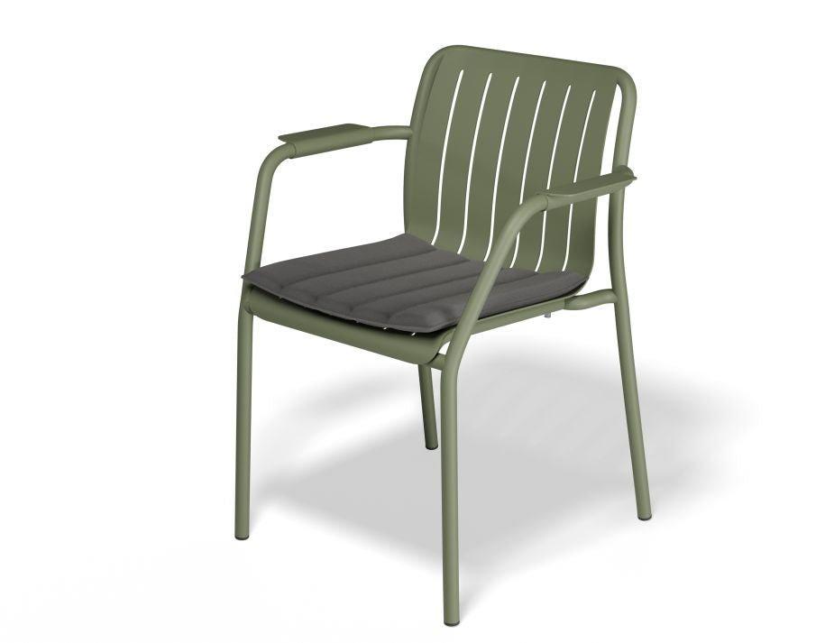 Roku Outdoor Armchair in Matt Eucalyptus Green - No Cushion - C1410280439356182150929 7