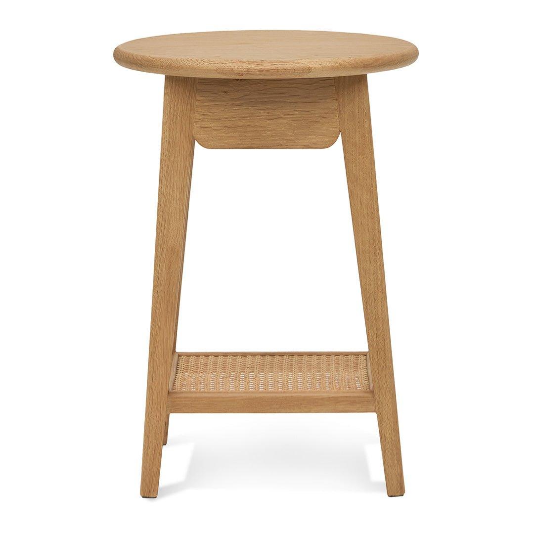 Round Side Table - Natural - Side TableST8136-NI 5