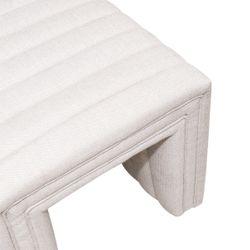 Savoy Stool - Natural Linen - Stool331399320294129166 5