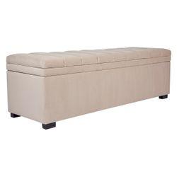 Soho Storage Bench Ottoman - Nude Velvet - Ottoman328749320294126325 3