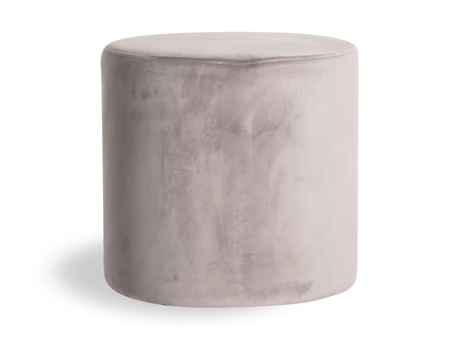 Tito Ottoman - Light Grey Velvet - C1360750449356182095206 1