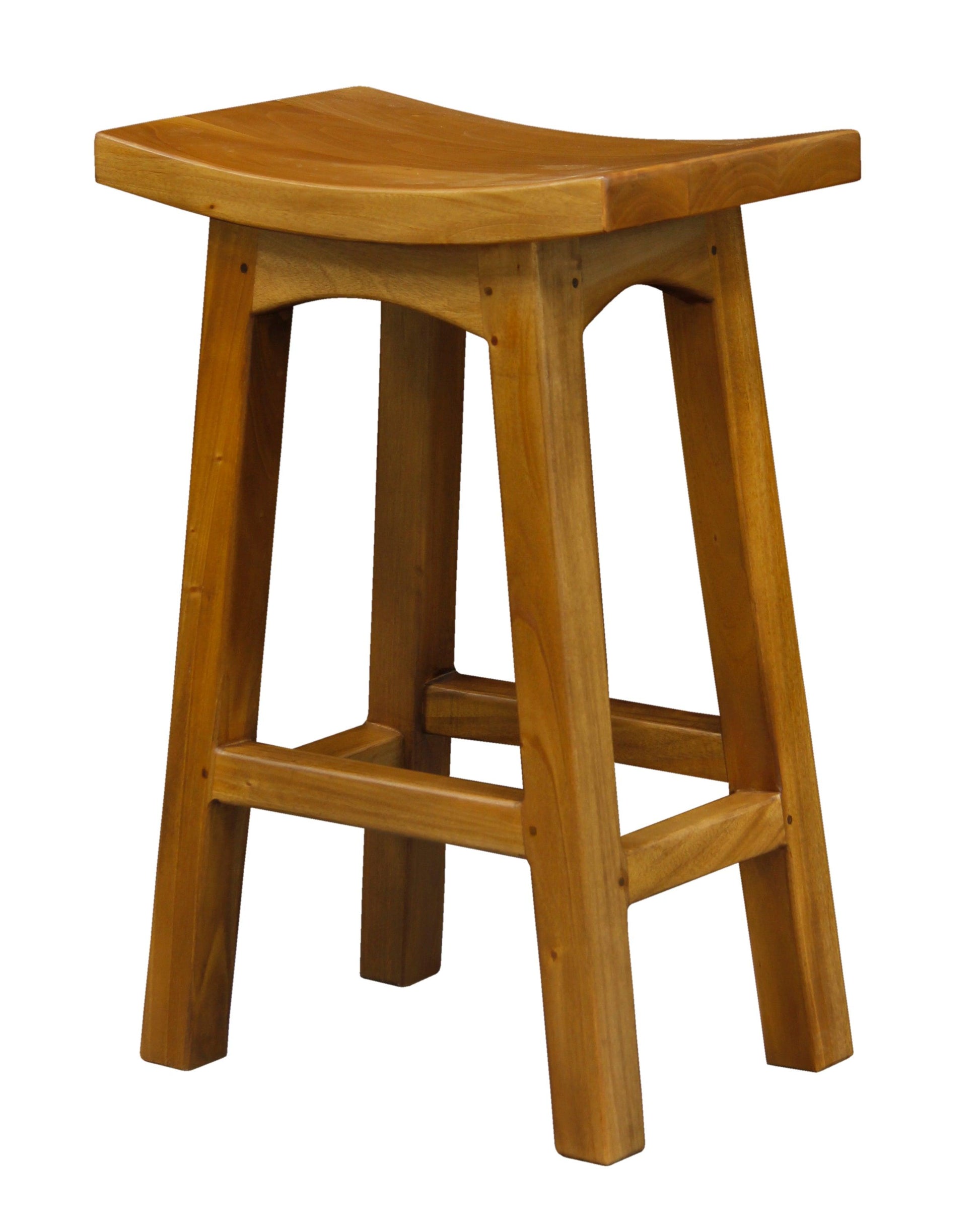 Tokyo Timber Kitchen Counter Stool (Light Pecan) - StoolBR 067 WD (LP)754169306700 2