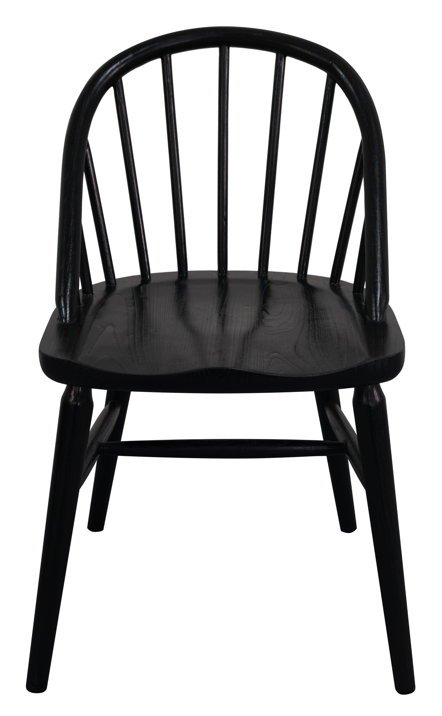 Vera Solid Oak Dining Chair - Set of 2 (Black) - Dining ChairsCH 050 OVR Set of 2 (B)754169496777 1