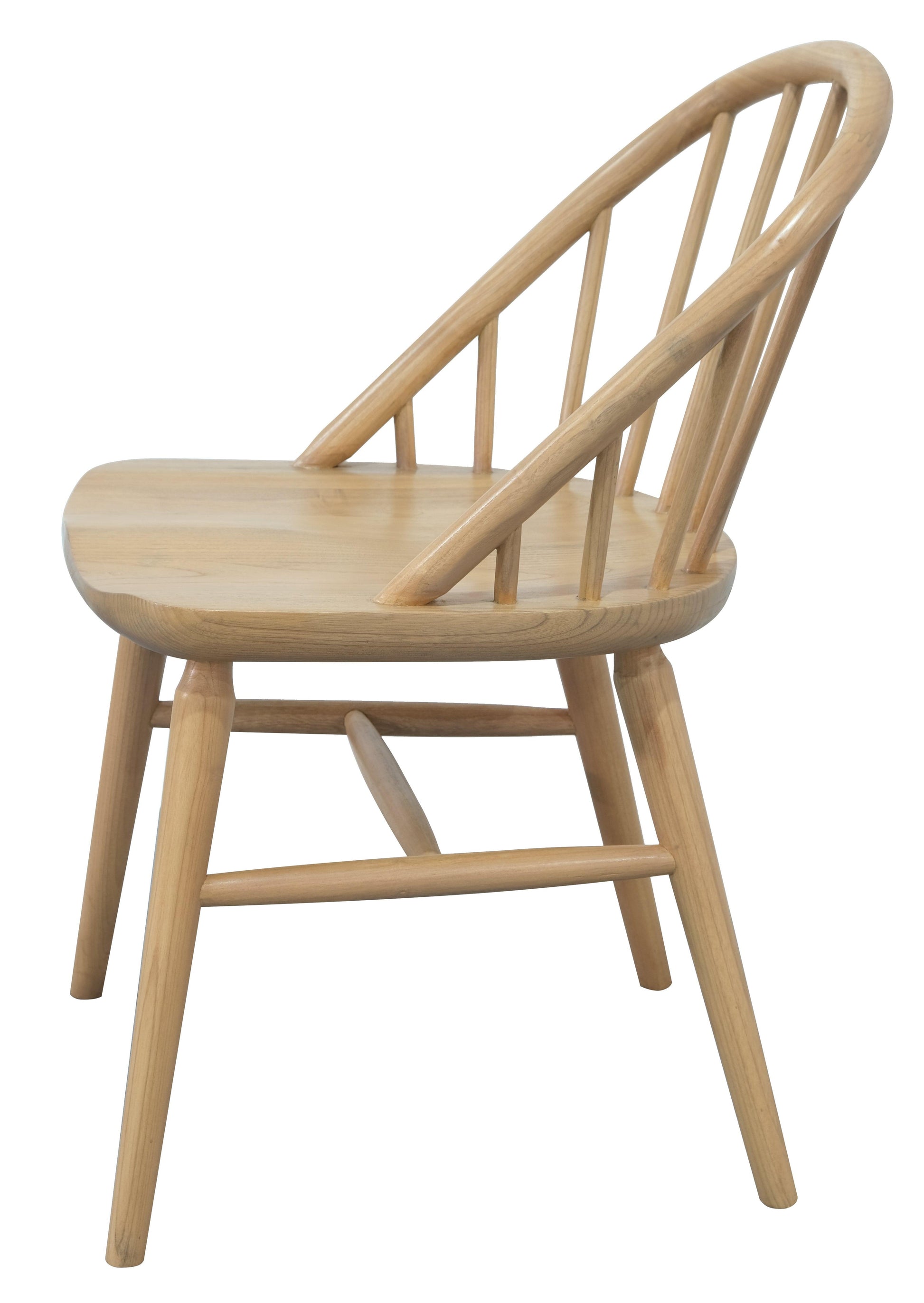 Vera Solid Oak Dining Chair - Set of 2 (Natural) - Dining ChairsCH 050 OVR Set of 2 (N)754169483500 1