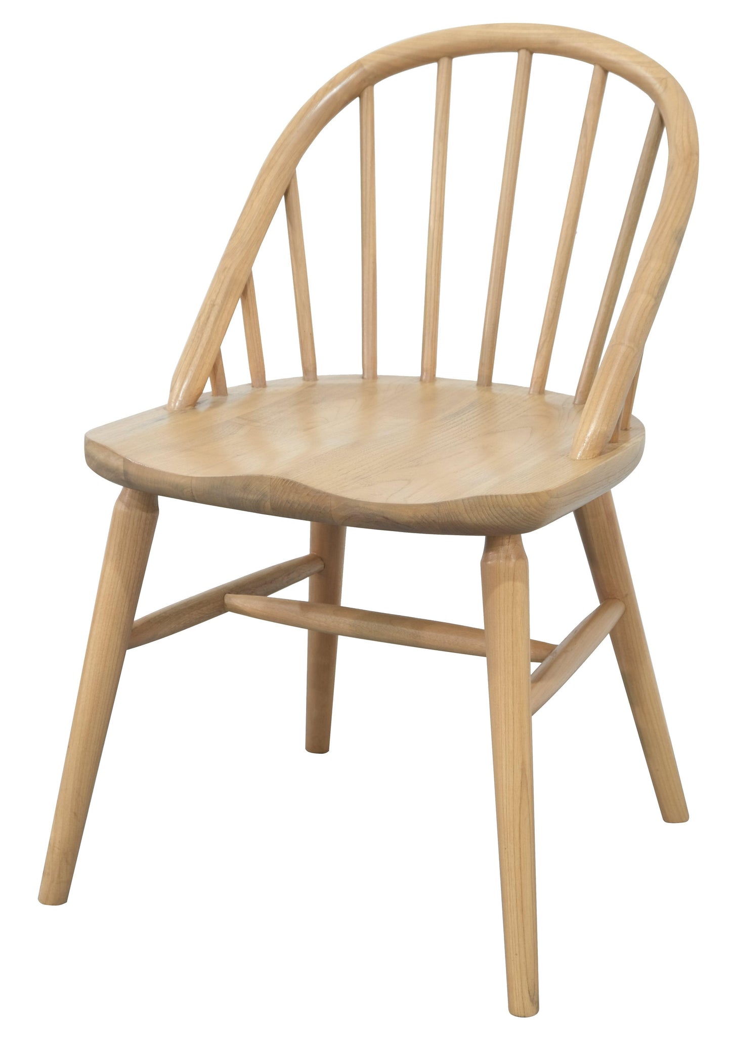 Vera Solid Oak Dining Chair - Set of 2 (Natural) - Dining ChairsCH 050 OVR Set of 2 (N)754169483500 3