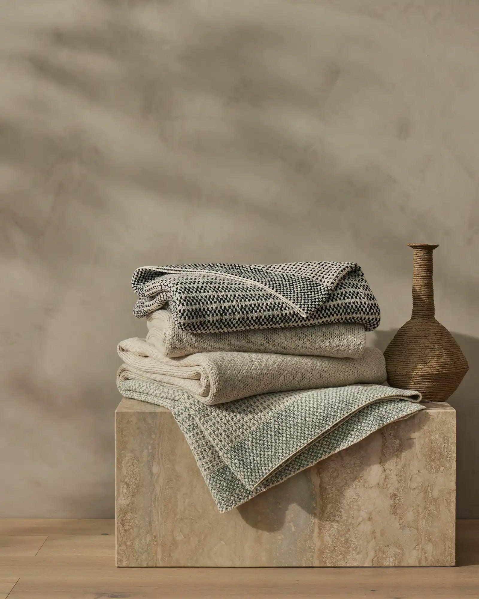 Weave Sonoma Throw - Khaki - ThrowBSM81KHAK 1