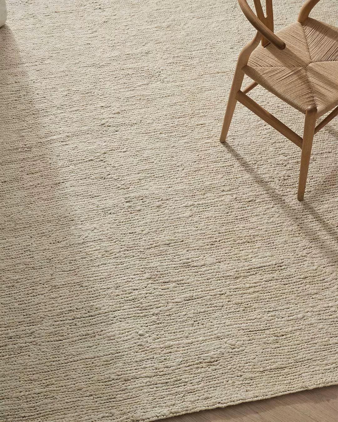 Weave Suffolk Floor Rug - Pearl - 2m x 3m - RugRSK03PEAR 5