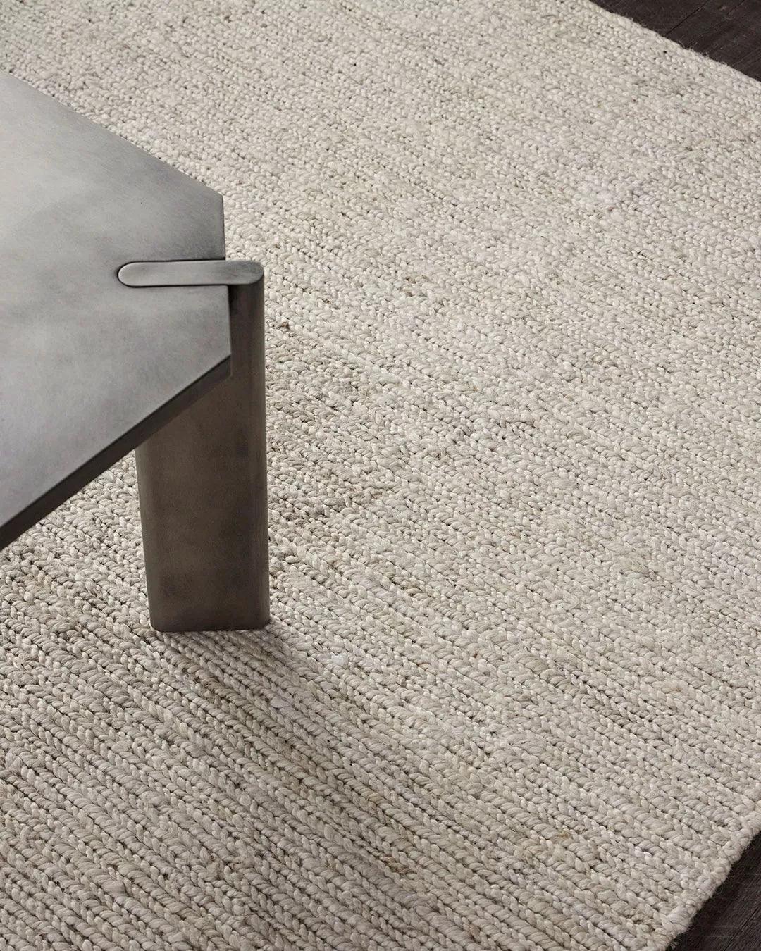 Weave Suffolk Floor Rug - Pearl - 2m x 3m - RugRSK03PEAR 4